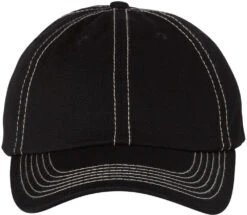 OUTLET-Valucap Adult Bio-Washed Classic Dad’s Cap -Thread Logic Store Valucap Adult Bio Washed Classic Dads Cap BlackStone Stitch OSFA 7 1567deba 1373 4502 810e 1823222b9577