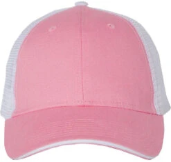 Thread Logic Store -Thread Logic Store Valucap Sandwich Trucker Cap PinkWhite OSFA 85 b7fe2f78 cf88 457a 9cea 9555f9ea817f