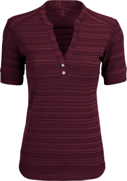Vansport Ladies Strata Textured Henley 6 Vansport Ladies Strata Textured Henley - Image 6
