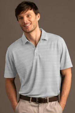 Vansport Strata Textured Polo -Thread Logic Store Vansport Strata Textured Polo 2