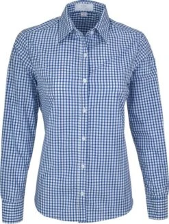 Vantage Ladies Easy-Care Gingham Check Shirt 13 Vantage Ladies Easy-Care Gingham Check Shirt -Thread Logic Store Vantage Ladies Easy Care Gingham Check Shirt RoyalWhite S 7