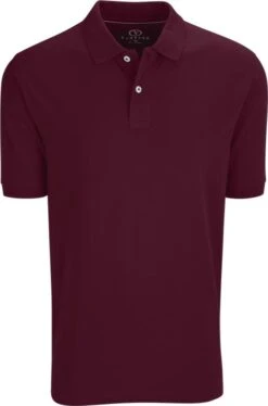 Vantage Perfect Polo -Thread Logic Store Vantage Perfect Polo Deep Maroon S 6