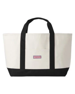 Vineyard Vines Captain Tote -Thread Logic Store Vineyard Vines Captain Tote Black 3