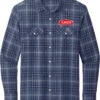 Port Authority Long Sleeve Ombre Plaid Shirt