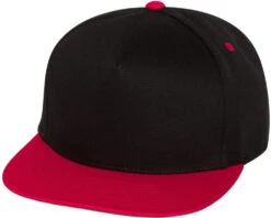 YP Classics Flat Bill Cap -Thread Logic Store YP Classics Flat Bill Cap BlackRed OSFA 7