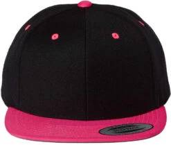 YP Classics Flat Bill Snapback Cap -Thread Logic Store YP Classics Flat Bill Snapback Cap BlackNeon Pink OSFA 10