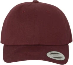 YP Classics Peached Twill Dad's Cap -Thread Logic Store YP Classics Peached Twill Dads Cap Maroon OSFA 13
