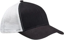 Econscious Eco Trucker Organic/Recycled Hat -Thread Logic Store econscious Eco Trucker OrganicRecycled Hat BlackWhite OSFA 3